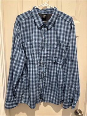 REI nylon quick-dry hiking / trail shirt